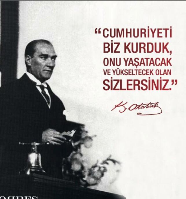 CUMHURİYET BAYRAMINIZ KUTLU OLSUN